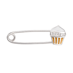 Срібна шпилька Тістечко