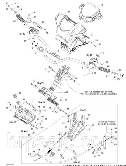 Кришка корпусу дросельної заслінки Viper Red Sea-Doo BRP Housing cover