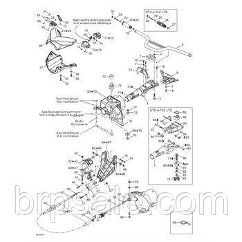 Кришка корпусу Sea-Doo BRP Housing cover