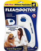 Електричний гребінець для тварин Flea Doctor з функцією знищення бліх