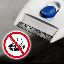 Електричний гребінець для тварин Flea Doctor з функцією знищення бліх, фото 4