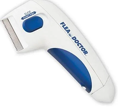 Електричний гребінець для тварин Flea Doctor з функцією знищення бліх, фото 5