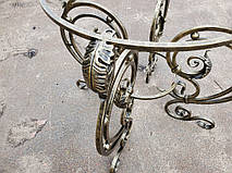 Кованый стол ручной работы  3