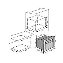 Духова шафа VENTOLUX PARMA 6 TC (BK) 76L, фото 3