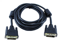 DVI 24 + 1 кабель 3м тато-тато позолочений