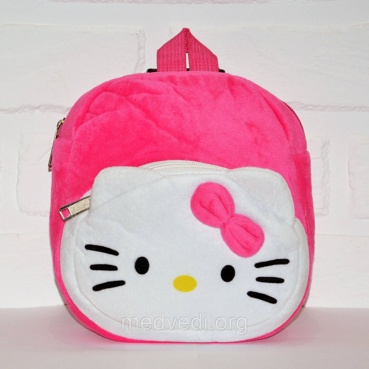 Дитячий м'який рюкзак Hello Kitty для дівчаток