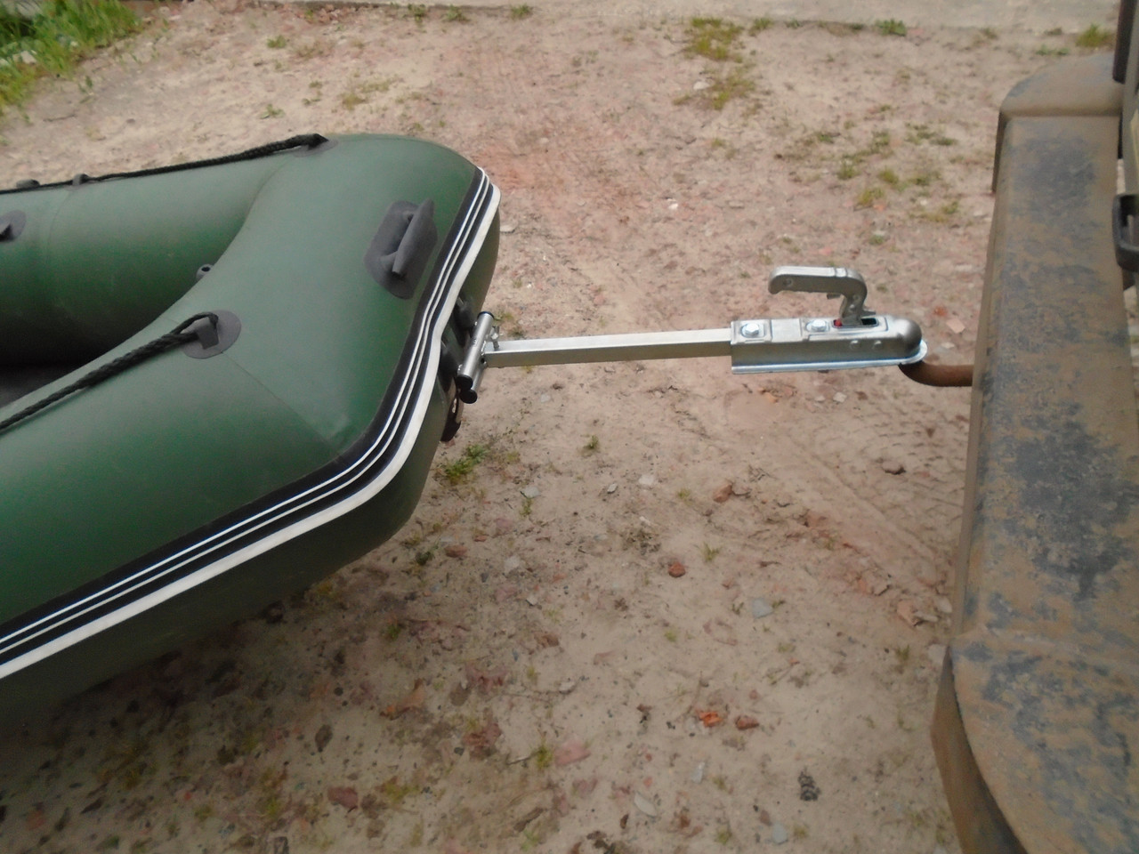 Причіпний пристрій BVS АВТО для надувних човнів, фото 1