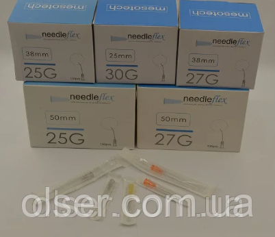 Канюлі Needleflex для контурної пластики 22Gx50