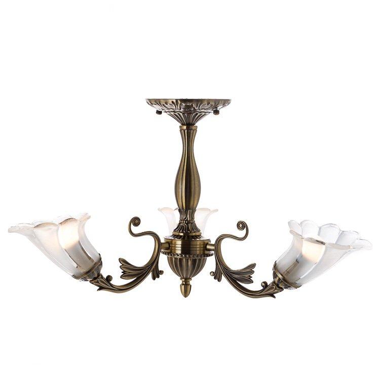 Люстра пристебна бронзового кольору SLAVIA VS008/3