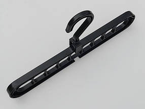 Диво-вішалка органайзер для одягу чорного кольору, фото 2