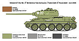 Збірна модель Italeri (1:35) Танк Т-34/85 обр. 1944 року (Завод №183), фото 8