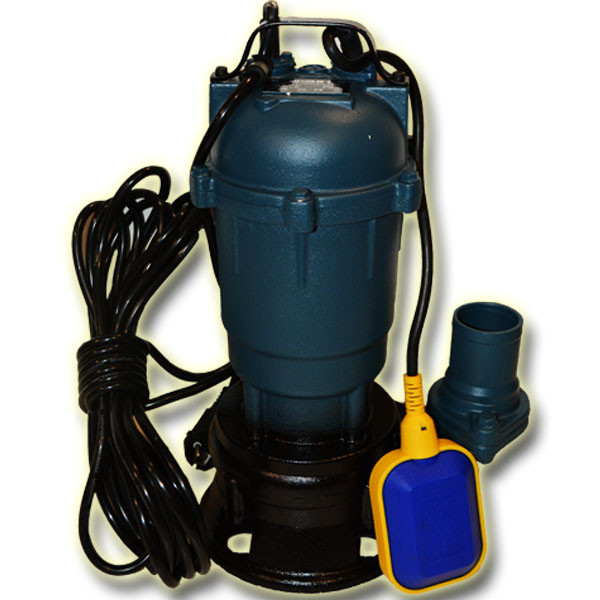 Фекальний насос з подрібнювачем WQD 10-10-1.1 GRAND WATER + трос, затискачі, хомут, перч. 3 роки, фото 1