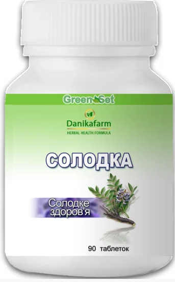 Солодка — солодка здоров'я 90 шт