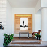 Картина на холсті інтер'єрна абстрактна настінна арт панно Manific Decor "Dubai Дубаї", фото 5