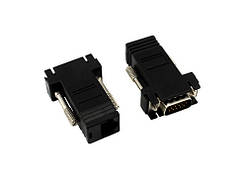 VGA подовжувач по RJ45 витій парі до 30м UTP тато-тато