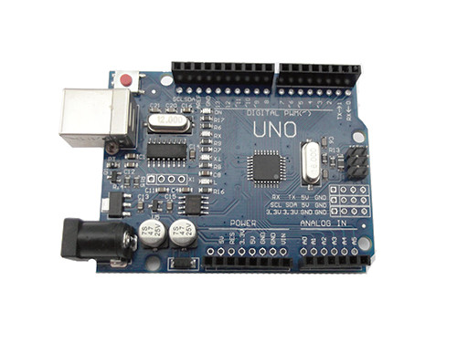 Arduino Uno ATmega328P-PAU USB AVR ATMEGA8U2 плата - фото 1 - id-p47050989