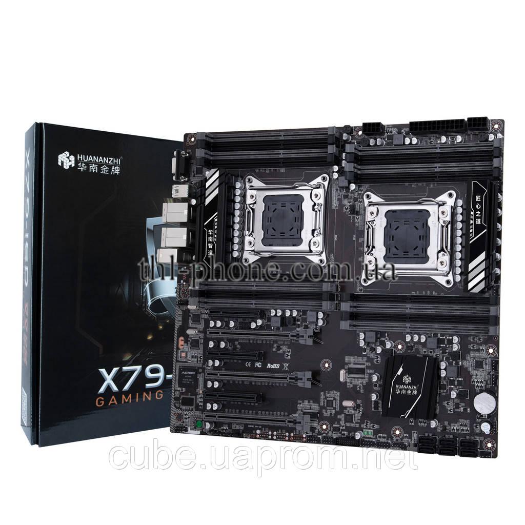 Комплект 2 Xeon e5 2689 2680 V2 HUANANZHI X79-16D Board Dual Пам'ять 128 Гб Lga 2011 Huanan
