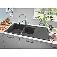 Гранітна мийка Grohe EX Sink 31643AP0 серія K400 11650 мм чорна