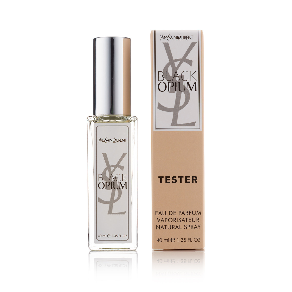 Жіночий міні-парфуми тестер Yves Saint Laurent Black Opium - 40 мл (80)