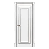 Межкомнатная дверь Casa Verdi Lorenzo 4 из массива ольхи белая