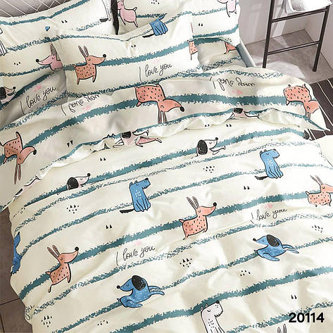 Комплект постільної білизни підлітковий Viluta Ранфорс, фото 1