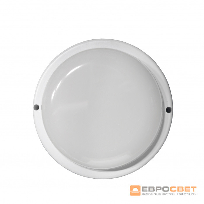 Світильник світлодіодний накладний ЄВРОСВЕТ 8 Вт круг CL-305 6400K IP65, фото 1