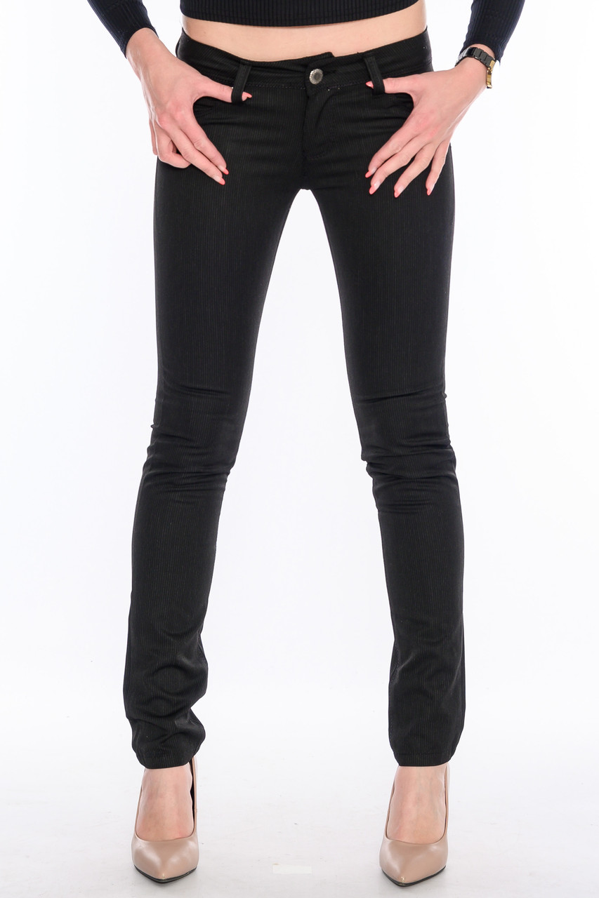 Стрейчевые джинсы Оматjeans 9808-945 черные