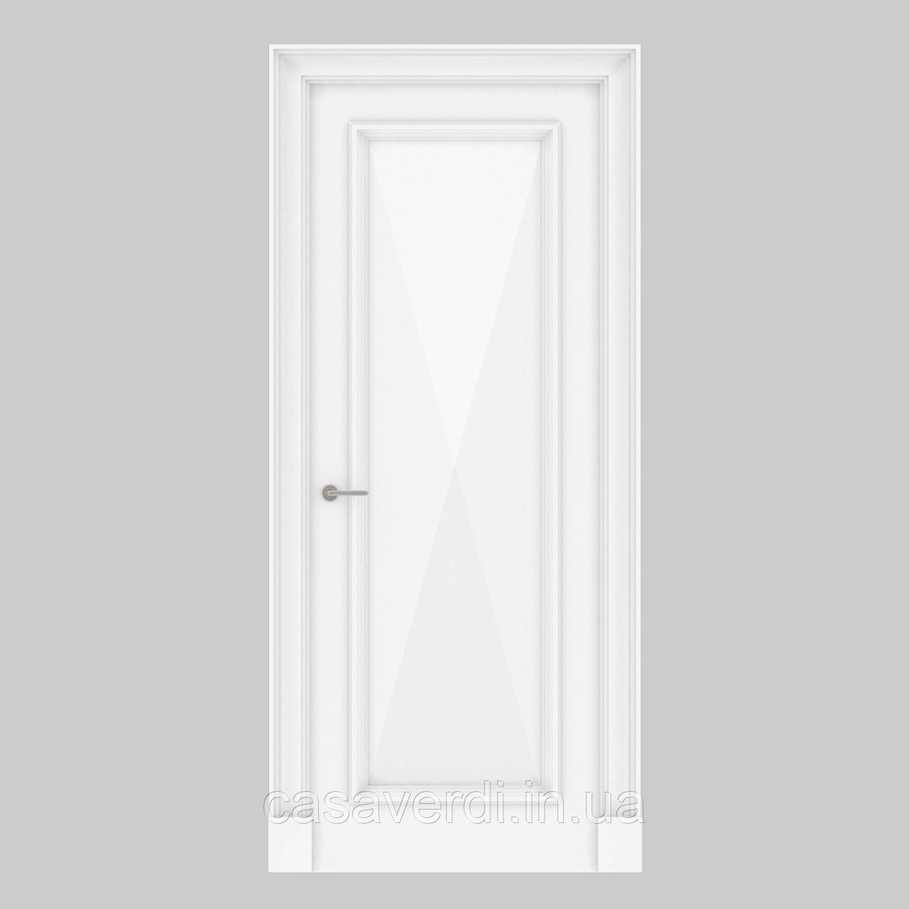 Міжкімнатні двері Casa Verdi Rombo 4 з масиву вільхи біла