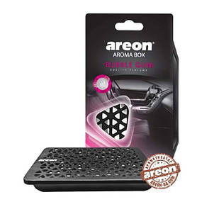 Ароматизатор повітря Areon Aroma Box Bubble Gum під сидіння, фото 3