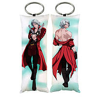 Брелок дакимакура Данте Devil May Cry двостороння 4х10 см (dak0765k)