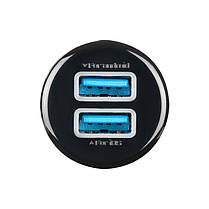 АЗУ 2USB LDNIO (3.1 A) Black + USB Cable Type-C (DL-C23), фото 2
