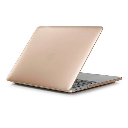 Чохол HardShell Case for MacBook Pro 13.3" (2016-2019) Metal Gold, фото 1