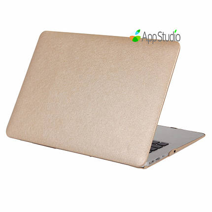 Чохол HardShell Case for MacBook 12 Texture Gold, фото 1