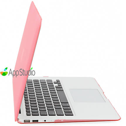 Чохол HardShell Case for MacBook Air 13.3 Matte Pink, фото 4