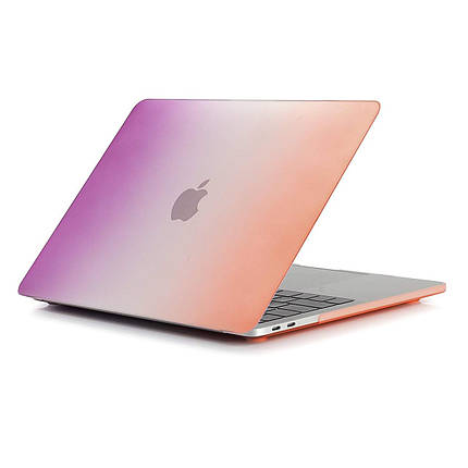 Чохол для MacBook Pro retina 13 (2012-2015) Raindow Orange-Purple, фото 3