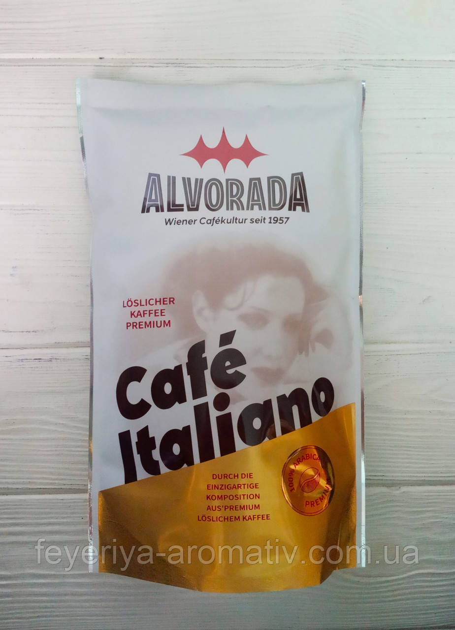 Кава розчинна Alvorada Cafe Italiano 200гр. пакет (Австрія)