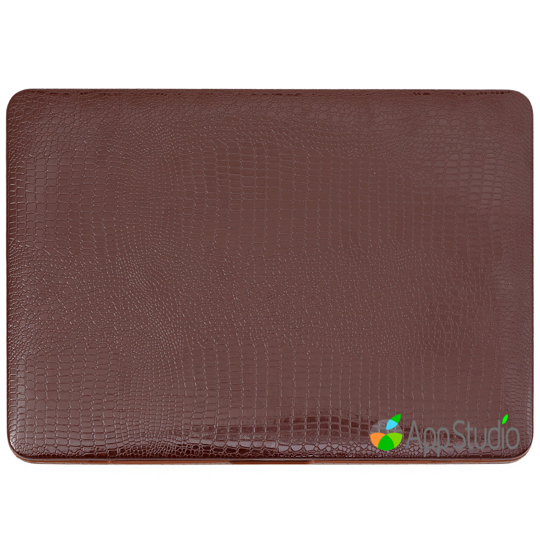 Чохол для MacBook Pro retina 13 (2012-2015) Double Sided PU Case Brown