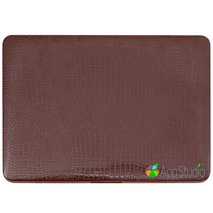 Чохол для MacBook Pro retina 13 (2012-2015) Double Sided PU Case Brown, фото 1