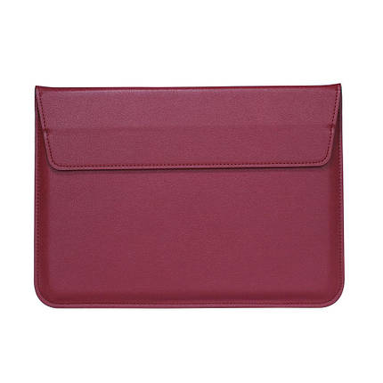 Конверт pu sleeve for MacBook Pro 15 Wine Red, фото 1