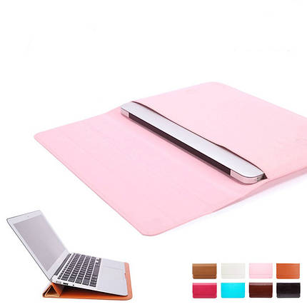 Конверт pu sleeve for MacBook 13 Pink, фото 1