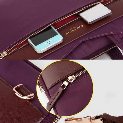 Сумка Cartinoe Tommy for MacBook 13 Dark Purple, фото 3
