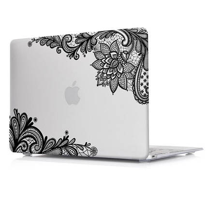 Чохол HardShell Case for MacBook Air 13.3 (2018-2019) Print Matte White, фото 1