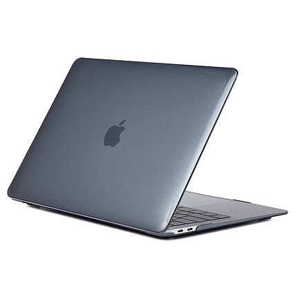Чохол HardShell Case for MacBook Air 13.3 (2018-2019) Crystal Black, фото 1