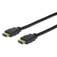 Кабель мультимедійний HDMI to HDMI 10.0 m DIGITUS (AK-330107-100-S)