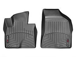 Килими гумові WeatherTech Hyundai Santa Fe 2010-2012 передні чорні ( EURO )