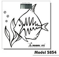 Электронные весы для ванной комнаты Momert (Рыба) Модель 5854