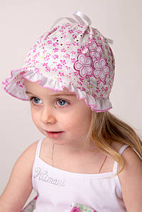 Біла Панамочка для дівчинки 48 розмір