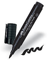 Ручка-кисточка капиллярная Faber-Castell Pitt Artist Pen Big Brush, цвет черный №199, 167699