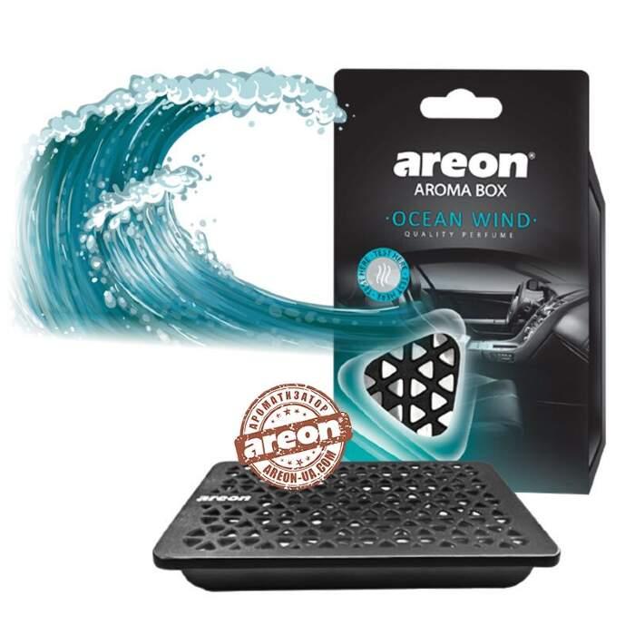 Ароматизатор освіжувач повітря під сидіння Areon Aroma Box Ocean