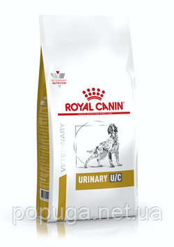 Royal Canin Urinary U/C корм для собак під час лікування та профілактики сечокам'яної хвороби, 2 кг